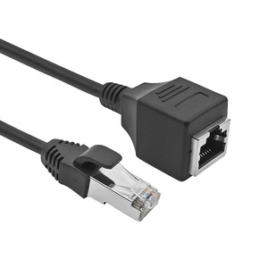 Cat6 Ethernet RJ45 che chắn PVC Áo khoác Mạng vá cáp nam đến nữ nối đồng Strand FTP cáp thông tin liên lạc - Product Image 5