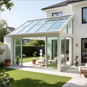 Serre en verre et aluminium étanche pour hôtel de luxe, complexe hôtelier, jardin d'hiver, verrière, espace pour animaux et plantes - Product Image 5