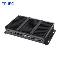 PC sans ventilateur, processeur J1900, boîtier sans ventilateur intégré, mini PC pour l'automatisation des équipements industriels