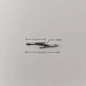 Mini <span class=keywords><strong>cord</strong></span>ón elástico de varios tamaños listo para enviar con púas para bandas de cuaderno DIY - Product Image 3