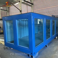 Piscine gonflable modulaire extérieure en PVC avec système de filtration, piscine préfabriquée portable, piscine de glamping, piscines pour enfants, bois