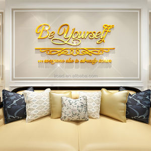 Adesivi Murali Cristiani in Acrilico Impermeabile <span class=keywords><strong>per</strong></span> Casa Moderna e Chiunque Entrisca - <span class=keywords><strong>Lettere</strong></span> Artistiche in Plastica con Scritte a Mano <span class=keywords><strong>per</strong></span> Decorazione Stanze - Product Image 3