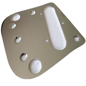 Cadres de plaque de guitare en chrome usiné, OEM, CNC, pièces de fixation, <span class=keywords><strong>prix</strong></span> d'usine - Product Image 4