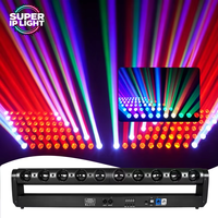 Barre de lumière matricielle mobile DMX 512 RDM en aluminium 10x40W RGBW (10 pièces) pour soirées disco