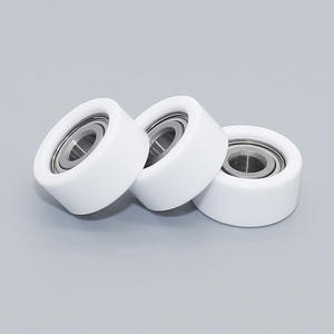 Rodamientos Rígidos de Bolas SMR104ZZ con Recubrimiento de Goma y Plástico POM, Poleas de Plástico de Ingeniería Especial, Dimensiones 4*12.6/16*6mm - Product Image 3