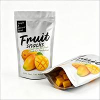 Sachet alimentaire premium à fond plat avec fenêtre mate et fermeture éclair pour café artisanal, thé, chocolat et produits gastronomiques