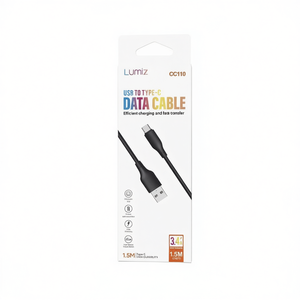 Câble de données Lumiz USB vers Type C 1,5 m 3,4 A pour charge rapide et transfert - Product Image 3