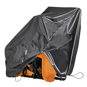 BEELAND 600D Polyester Waterproof Two Stage Snow Thrower Cover Outdoor Sun UV Dust Snow Blower Cover