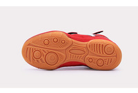 Chaussures de boxe et de lutte professionnelles de haute qualité pour enfants Tissu en maille respirant avec logo personnalisé Vente en gros d'usine pour garçons