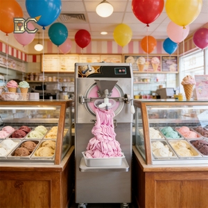 Machine à glace artisanale professionnelle 108L/H, congélateur à gelato, machine à crème glacée dure, machine à crème glacée Mehen, machine à glace dure, prix - Product Image 1