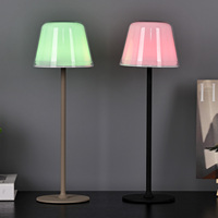 Lampe de lecture LED RVB portable moderne avec 3 couleurs de lumière, lampe de bureau et de chevet sans fil à l'intérieur pour la salle de lecture des étudiants