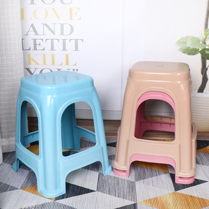 <span class=keywords><strong>Taburete</strong></span> cuadrado de flor de ciruelo para adultos de diseño moderno <span class=keywords><strong>taburete</strong></span> de cambio de zapatos de <span class=keywords><strong>mariposa</strong></span> de plástico grueso grande para uso en dormitorio y sala de estar - Product Image 1