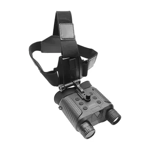 Nv8160 Đầu Gắn 1080P HD Ống Nhòm Hồng Ngoại Tầm Nhìn Ban Đêm Chiến Thuật Mũ Bảo Hiểm Kính Tay Miễn Phí Cho Săn Bắn - Product Image 6