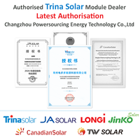 Module PV bifacial Trina 760W, panneau solaire 700W Plus Flagship N-type I-TOPCon double vitrage, efficacité 24,5% pour centrale solaire