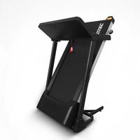 Treadmill Lipat Elektrik Berkualitas Tinggi 1.25 HP Motor DC 3 Tingkat Kemiringan Manual untuk Penggunaan di Rumah