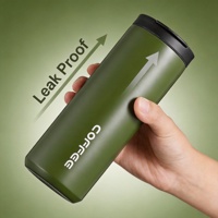 Mug de voyage isotherme sans BPA, anti-fuite, avec intérieur facile à nettoyer, pour un style de vie sain