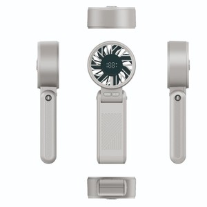 Nouveau <span class=keywords><strong>ventilateur</strong></span> portable d'extérieur haute vitesse, pliable, mini-refroidisseur, rafraîchissant pour l'été, vent puissant, rechargeable, petits ventilateurs - Product Image 6