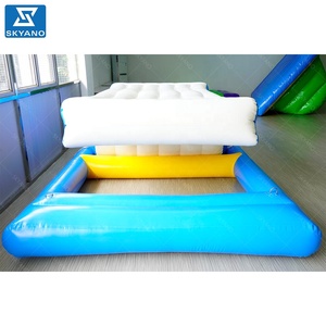Grand parc aquatique gonflable flottant avec parcours d'obstacles, parc de sports aquatiques gonflable, parc d'attractions, planche flottante surélevée - Product Image 6