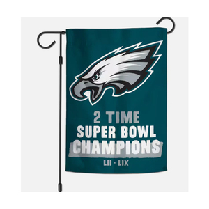 Entrega rápida personalizada 3 capas 100% poliéster banderas de equipo deportivo doble cara Philadelphia Eagles Garden Flag - Product Image 4