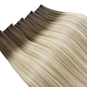 Venta al por mayor de doble dibujado Genius Weft Extensiones de cabello humano Extensiones - Product Image 6