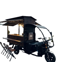 Chariots de restauration rapide personnalisables, chariots à pain et à café, et chariots alimentaires commerciaux multifonctionnels sont disponibles pour les zones touristiques.