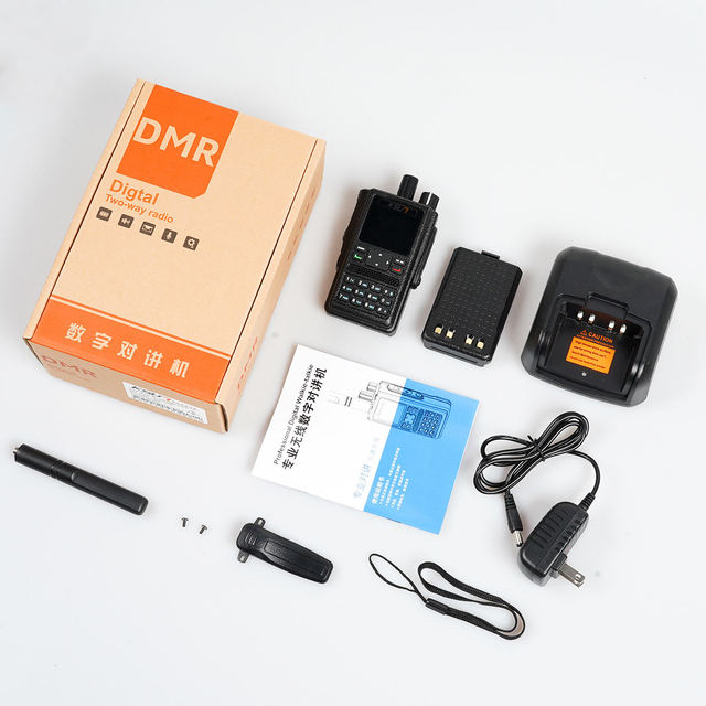 KSUN DM10 Digital Mobile Radio UV Dual Band Walkie-Talkie DMR Mobile Smartphone Radio With GPS