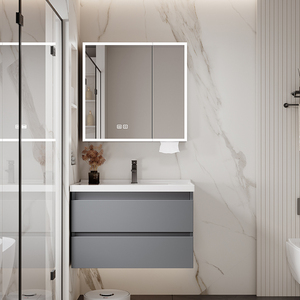 A buon mercato appendere a muro mobili da <span class=keywords><strong>bagno</strong></span> spazio a nido d'ape in alluminio singolo lavandino <span class=keywords><strong>bagno</strong></span> mobili mobili mobili da parete - Product Image 5