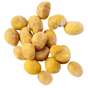 Best Quality roasted and peeled chestnuts frozen iqf whole water chestnuts frozen chestnuts