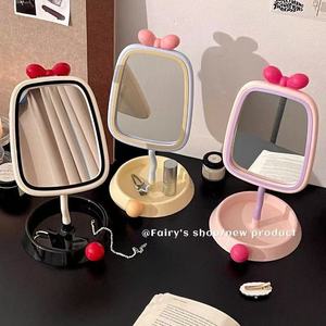 Miroir de maquillage, coiffeuse à domicile, <span class=keywords><strong>chambre</strong></span> à coucher, dortoir pour filles, haute définition, portable, miroir de table - Product Image 1