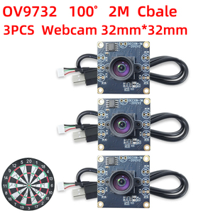 OV9732 1MP 100องศาโมดูลกล้อง USB ไม่ผิดเพี้ยน1280x720 3ชิ้นพร้อมสาย2เมตรสำหรับระบบการให้คะแนนลูกดอกอัตโนมัติ - Product Image 2