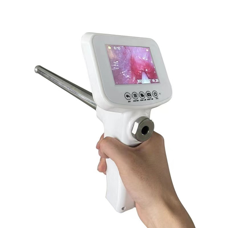 3.5-inch screen provides access to the learning Digital Sperm infusion device Bovine Manual visual handheld sperm infusion gun