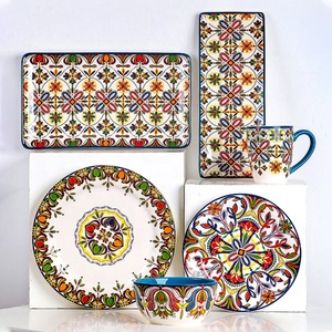 Hot Selling Nordic Palace Style Home Decor Kitchen Accessories Ceramic Dinner Plates - Product Image 2