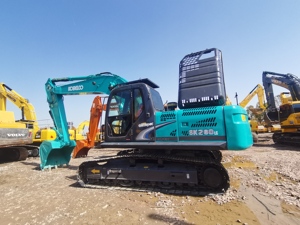 Kobelco sk260lc รถขุดตีนตะขาบอุปกรณ์ก่อสร้างขนาดใหญ่ - Product Image 2