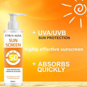 แผ่นป้ายน้ำธรรมชาติธรรมชาติ SPF 50กันแดดสำหรับใบหน้า - Product Image 4