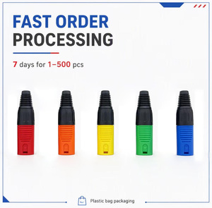 Offre Spéciale – Connecteur Audio XLR 3 Broches (Mâle/Femelle) Multicolore en Plastique, Modèle Ecodi D1039, pour Microphone et Haut-Parleur - Product Image 1