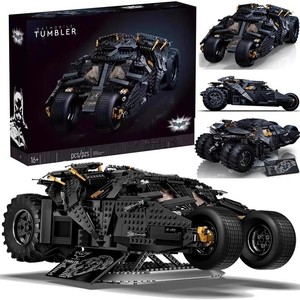 Modellino Batmobile Scuro in Blocchi da Costruzione, Scala 1:8, Nuova <span class=keywords><strong>Serie</strong></span> Cinematografica, Regalo di Compleanno Preferito Unisex, Plastica, 14 Anni - Product Image 5
