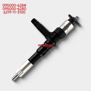 Válvulas de inyección de inyector de combustible diésel 095000-6280 6219-11-3100 para camión K0MATSU 23,2 D SAA6D170 y 1/2" - Product Image 1