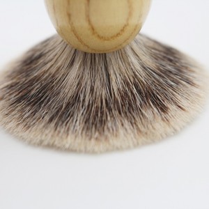 JDK 100% Brosse de Rasage pour Cheveux de <span class=keywords><strong>Blaireau</strong></span> Silvertip Naturel Manche En Bois Massif pour le Salon de <span class=keywords><strong>Coiffure</strong></span> - Product Image 5