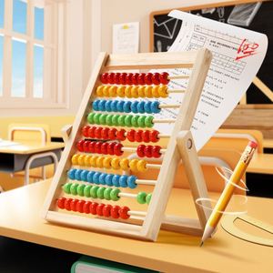 Juguete de Matemáticas Clásico de Madera para Niños, Ábaco para el Aprendizaje de Sumas, Restas y Conteo - Product Image 6