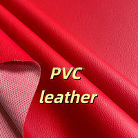 Meilleur prix – Rouleaux de cuir PVC anti-moisissure à motif Nappa de 0,8 à 3,0 mm avec support tricoté pour housses de siège auto et canapés