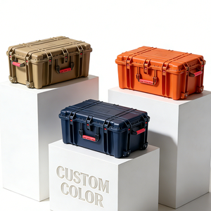 OEM ODM IP67 XL Large Size Customized EVA Foam Inside Hard <strong>ABS</strong> Plastic Tools Equipment Flight Carry <strong>Case</strong> with Trolley and Wheels - Product Image 6