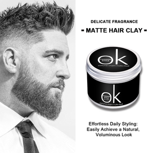 Crème <span class=keywords><strong>coiffante</strong></span> mate pour barbier avec logo personnalisé, tenue forte, 150 ml, volume pour hommes aux <span class=keywords><strong>cheveux</strong></span> crépus - Product Image 6
