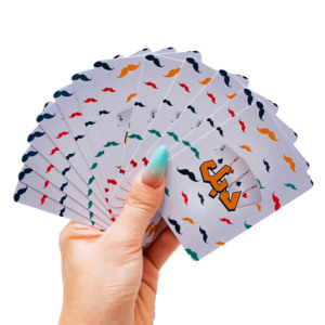 Arabia Saudita Kuwait <span class=keywords><strong>Qatar</strong></span> europeo impermeable personalizado Logo tarjetas Poker 100% plástico naipes - Product Image 2