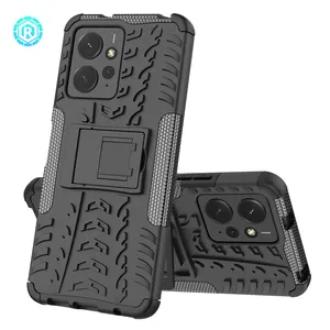 Anti-shock Mobile Phone Cases For Xiaomi Redmi Note 12 4g Note 12 Pro TPU PC Cell Phone Cover