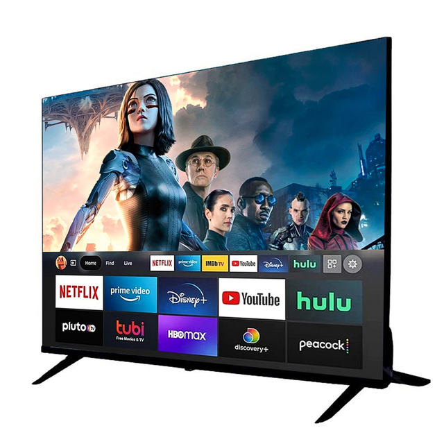 Big Screen 24-110 Inch TV 4K UHD Full Display Smart Television Sets Android Smart LED TV Televisores Inteligentes for Home Use