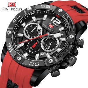 Mini Focus 0349G orologio da uomo cinturino <span class=keywords><strong>In</strong></span> Silicone cronografo di lusso al quarzo sport orologi luminosi <span class=keywords><strong>In</strong></span> orologi da polso Montre Mini Focus - Product Image 3