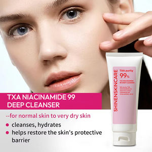 Gel de Lavado Facial Vegano Orgánico Hidratante y Blanqueador OEM con 2% de Niacinamida y Ácido Salicílico para Todo Tipo de Piel - Product Image 6