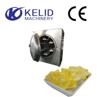 Machine de séchage de fruits par lyophilisation sous vide entièrement automatique KLD PLC en acier inoxydable SUS304