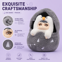 FUFU Baby Styles Zufällige Plüsch-Blindbox-Serie Niedliche PVC-Gesichts-Plüschpuppe Sammelbare Überraschungsbox Großhandel