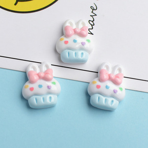 <span class=keywords><strong>Kirby</strong></span> Angel Series DIY funda de teléfono resina encanto accesorios paquete hecho a mano dibujos animados Cupcake Donuts crema pegamento modelo patrón - Product Image 3